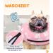 Supet Rewrise Dog Inflatable Collar - Comfortable Protective Recovery Collar for Dogs & Cats (Pink Paw XL 35.6-45.7cm) - Buy Online on GoSupps.com