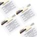 Andrea Knot-Free Naturals Individual False Lashes Medium - Black 4 pack