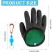 Fhioevt Waterproof Fishing Gloves - Stab-Resistant & Bite-Proof with Magnetic Lock for Safe Handling of Hecht Wels - Ideal for International Fishing Adventures - Buy Online on GoSupps.com