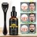 Beard Growth Kit - Derma Roller, Oil, Balm, Comb, Razor & Brush Stands - Men's Gift Set - Buy Online on GoSupps.com