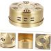 Homsfou Moxibustion Box - Copper Moxibustion Burner & Canister for Healing | International Shipping Available - Buy Online on GoSupps.com