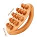 Wood Therapy Massage Tools - 14 Pearl Wood Roller for Lymphatic Drainage & Cellulite Massage | Gua Sha Holz-Massage Device - Buy Online on GoSupps.com