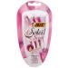 BIC Soleil Scent 3-Blade Lady Razor with Lubricating Strip for a Smooth shave and Easy Grip Handle Pack of 4