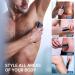 Buy Electric Groin Hair Trimmer - Waterproof Body Shaver for Men & Women USB Rechargeable with Replaceable Ceramic Blades - Buy Online on GoSupps.com