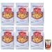 Italian Gourmet E.R. Russo Calamarata No. 27 Hard Wheat Semolina Pasta 100% Italian Wheat 500 g + 400 g Box of 6