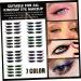 Angoily 28 Pairs Glitter Eyeliner Fake Eyelashes Cat Eyeliner Stickers Eye Makeup Sticker With Wings Tool 1 count (Pack of 1) As Shown 1 - Buy Online on GoSupps.com