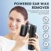 Electric Ear Wax Removal Kit - 4 Pressure Modes for Safe & Effective Ear Cleaning - Includes Basin and 10 Tips - Black - Buy Online on GoSupps.com