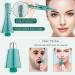 Womens Electric Razor 4-in-1 Personal Shaver Set for Wet/Dry Use - Cordless Body Hair Removal for Face, Legs, Underarms - Green - Buy Online on GoSupps.com