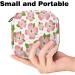 Buy Stylish Storage Bags for Women's Bandages | Pink Drainers Flower & Leaf Patterns - Portable Menstrual Pad Holders - Buy Online on GoSupps.com