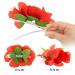 BOFUNX 6 Pieces Hawaii Flower Hair Clips - Perfect Hair Accessories for Weddings Parties & Beach Summer Style - Buy Online on GoSupps.com