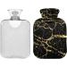 Golden Marble Hot Water Bottle - 1L Heat Relief for Hand & Foot Warmth | Ideal for Pregnant Women - International Shipping - Buy Online on GoSupps.com