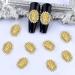 10Pcs Virgin Mary Nail Charms San Judas Rhinestone Metal Buddha Gold Nail Gems for Nail Art - Buy Online on GoSupps.com