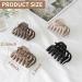 4 Large Octopus Hair Clips - Non-Slip Claw Clips for Women | Stylish Hair Accessories in Neutral Colors - Buy Online on GoSupps.com