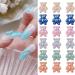 FEIlei 5PCS Cute Bear Nail Rhinestones Resin Bear Nail Gems Gummy Bear Nail Charms - Buy Online on GoSupps.com