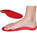 KidSole Red Orthotic Sports Insole for Active Children | Lightweight Arch Support (US Kids Sizes 4-6 - 24 CM) - Buy Online on GoSupps.com