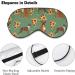 Boxer Dog Pizza Sleep Mask - FunnyStar Soft Eye Cover for Sleeping with Adjustable Strap - Buy Online on GoSupps.com