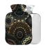 Mandala BAP Free Hot Water Bottle with Cover 2L Large Hot Water Bag for Pain Relief Headaches Neck and Shoulders