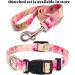 Mihqy Adjustable Soft Comfort Dog Collar - Bohemian Floral Design for All Sizes - Pink Rose XS (20-30 cm) - Buy Online on GoSupps.com