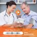 Upper Arm Blood Pressure Monitor with Memory, Adjustable Cuff, Large Display, and Voice Broadcast - Home BP Machine - Buy Online on GoSupps.com