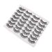 1 Box 5d False Eyelashes Strip Eyelashes Fake Eyelash Dense Eye Short Eyelashes Makeup Lashes Fake Lashes Makeup Supplies Tool Natural Chemical Fiber