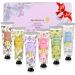 6 -man hand cream Christmas Small gift for women mini hand cream women 30.0g tube: hand cream for very dry hands natural moisture cream hand cream set gift set (gift box made of sheet metal)