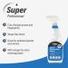 Super Professional Glass & Stainless Steel Cleaner 750ml x 6 H4 Streak Free Fresh Fragrance Green - Buy Online on GoSupps.com