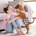 Avont Male Dog Diapers - 3 Pack Washable Belly Bands for Incontinence Eco-Friendly Plaid Design (29-34cm) - Buy Online on GoSupps.com