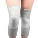 Knee Brace for Women 1Pair Bamboo Charcoal Breathable Knee Compression Sleeve Elastic Non-Slip Knee Support Brace for Sports Running Knee M
