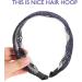 minkissy Lace Hair Hoop - Broadside Lace Headband Floral Lace Headband Gothic Headband Fancy Decor for Women Girls (Black) - Buy Online on GoSupps.com