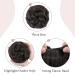 Buy Dark Brown Hair Extensions | Voluminous Messy Ponytail & Updos | 45g Real Hair Tie - Buy Online on GoSupps.com