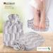 Hot Water Bottle with Burst Resistant Thermoplastic Cover | Fleece Sleeve | Relieve Muscle Aches, Pains, Menstrual Cramps | 1.8L Faux Fur, Brown/Silver - Buy Online on GoSupps.com