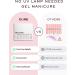 MANIME Gel Nail Wraps (Slip) - Long Lasting At-Home Salon-Quality Manicure | No UV Lamp Required | 18pc Set with Nail File, Prep Pad, Mani Stick - Buy Online on GoSupps.com