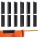 Pool Clip Windproof Pool Clamp | Rust Resistant Black Pool Wind Clips to Protect Swimming Pool with Greenhouse Film Hulzogul 12pcs - Buy Online on GoSupps.com