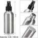 YOUEON 12 Pack 120ml Metal Spray Bottles - Refillable Aluminum Atomizers for Travel Cleaning & Gardening | Reusable Empty Spray Bottle - Buy Online on GoSupps.com