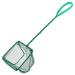 Pawfly 4 Inch Aquarium Net Fine Mesh Small Fish Catch Nets with Plastic Handle - Green 1 Pack