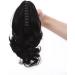 S-noilite Synthetic Clip-in Ponytail Extension - Curly Dark Black 12 Inch - 110g | Hairpieces for Women - Buy Online on GoSupps.com