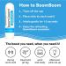 Boom Boom Nasal Stick (4 Pack) - Enhance Focus & Breathing | Aromatherapy Inhaler with Essential Oils + Menthol (Mint, Wintermint, Lavender) | Fresh Cooling Sensation - Buy Online on GoSupps.com