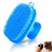Silicone Face Scrubber Facial Cleansing Brush Silicone Face Wash Brush Manual Waterproof Cleansing Skin Care Face Brushes for Cleansing and Exfoliating (Blue)