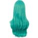 MapofBeauty 28 Inch Women's Side Bangs Long Curly Cosplay Wig - Light Sea Green - Buy Online on GoSupps.com