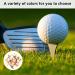 Jawflew Golf Tees - 50 Pack of 3.3 Tall Natural Wood Tees to Reduce Side Spin and Friction - Buy Online on GoSupps.com