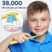 Seago Electric Toothbrush for Children (Ages 6+)- USB Rechargeable Soft Replacement Heads Smart Timer 5 Cleaning Modes IPX7 Waterproof Yellow Letter Stickers - Buy Online on GoSupps.com