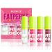 4 Colors Lip Oil Lip Glaze Hydrating Lip Glow Oil Big Brush Head Shiny Moisturizing Lip Gloss Long Lasting Non-sticky Fresh Transparent Tinted Plumping Lip Oil- Set A