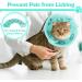 Green Cat Cone Collar Soft Adjustable Cat Recovery Collar Protective Soft Cat Cone After Surgery and Injuries Prevent from Biting and Licking for Puppies Small Dogs and Cats (S) - Buy Online on GoSupps.com