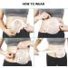 EXCEART Ostomy Hernia Belt | Adjustable Colostomy Bag Support | Elastic Abdominal Binder for Stoma Care - International Shipping Available - Buy Online on GoSupps.com