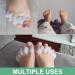 Toe Spreaders for Women - Silicone & Gel Toe Separators for Overlapping Toes & Bunions - 4 Pcs - Buy Online on GoSupps.com