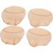 FRCOLOR Forefoot Pad Shoe Cushions for Women - Metatarsal Support Invisible Socks - Seamless Heel Inserts for Kitten Heels & Pumps - Buy Online on GoSupps.com