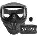 Maddog HK Army HSTL Goggle Thermal Anti-Fog Paintball Mask w/Upgrade Strap Pad Combo + HPA Paintball Tank Fill Nipple Protector