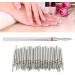 50 Piece Nail Drill Set Nail Drill Bits Set 2.35 Mm Shank Nail Cutter Bit Grinding Head Nail Drill Accessories with Rotation Grinding Polishing Callus Removal Multifunctional F-1.8mm - Buy Online on GoSupps.com