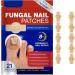 2025 Lot de 21 patchs pour ongles fongiques multi-usages r paration d'ongles fendus pour ongles des pieds traitement des champignons pour ongles d color s et fortifiants (1 pi ce) 1 unit (Lot de 1)