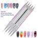 5PCS Dual-ended Nail Art Liner Brushes - UV Gel Painting Design Kit - Buy Online on GoSupps.com